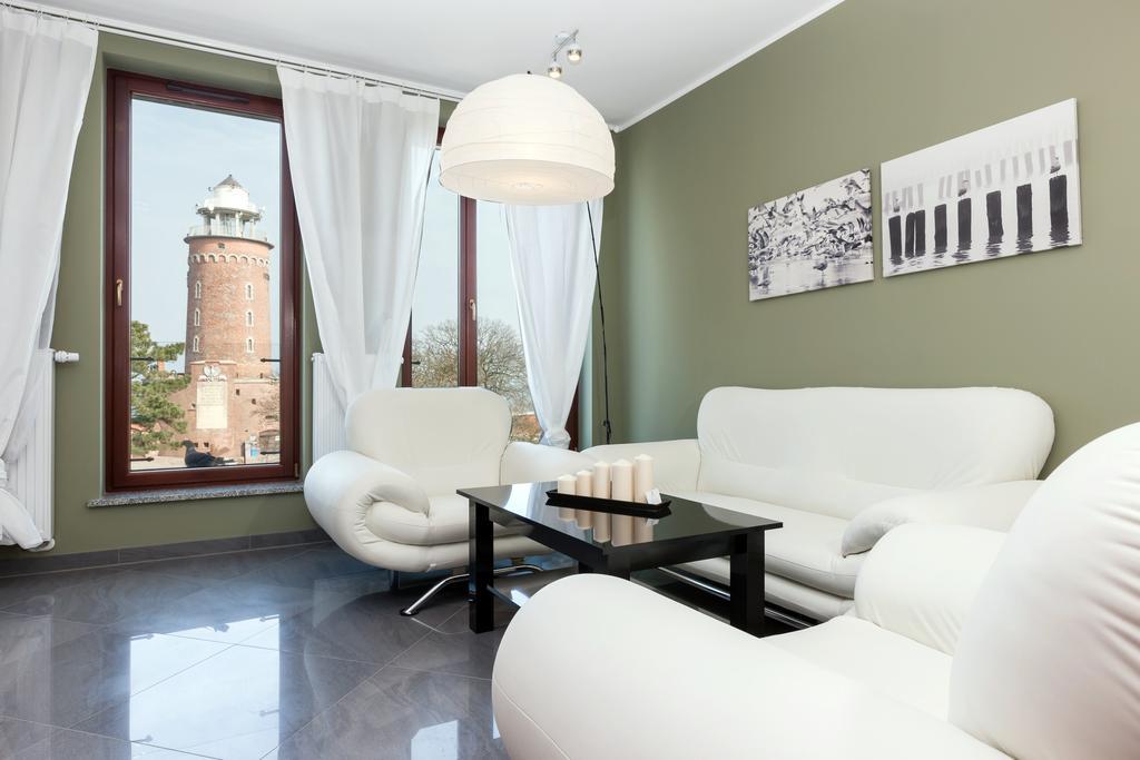 Jantar Apartamenty Deluxe Sea View Колобжег Номер фото